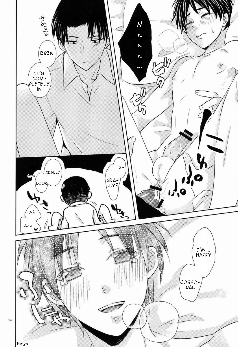 [Sakananohone (maza-)] Baka Ie. Ore wa Motomoto Kekkou Eren ni Yasahii… Call It Stupid. Im Only Gentle to Eren Naturally… [Eng] — 012