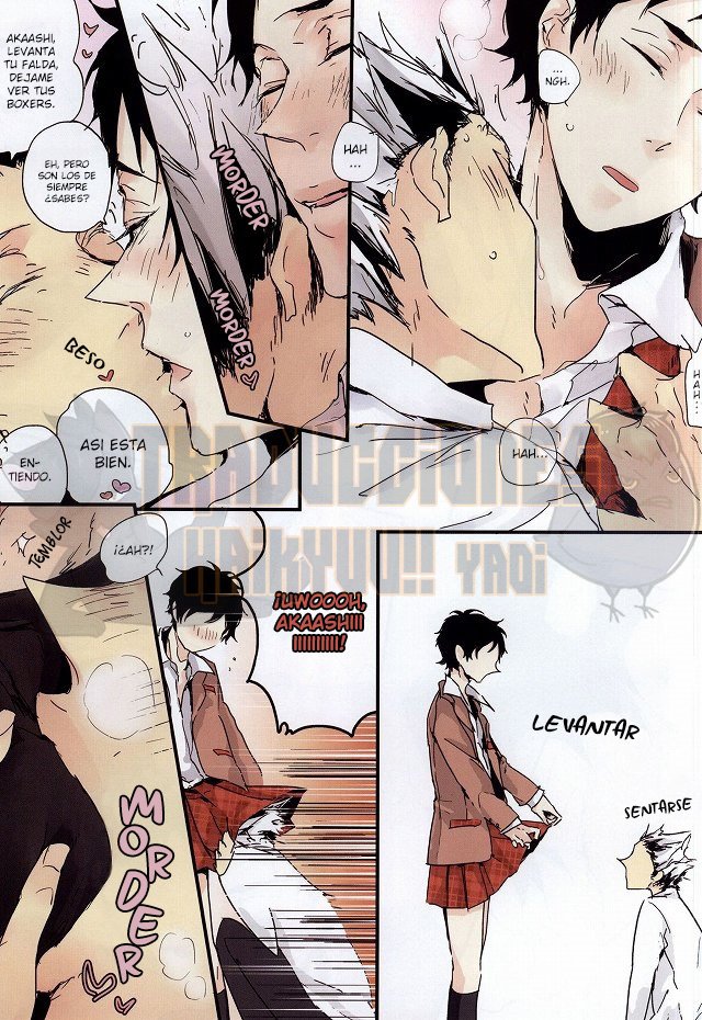 [nco (Umeda Uh)] Joso Aka – Haikyuu!! dj [Spanish] — 006