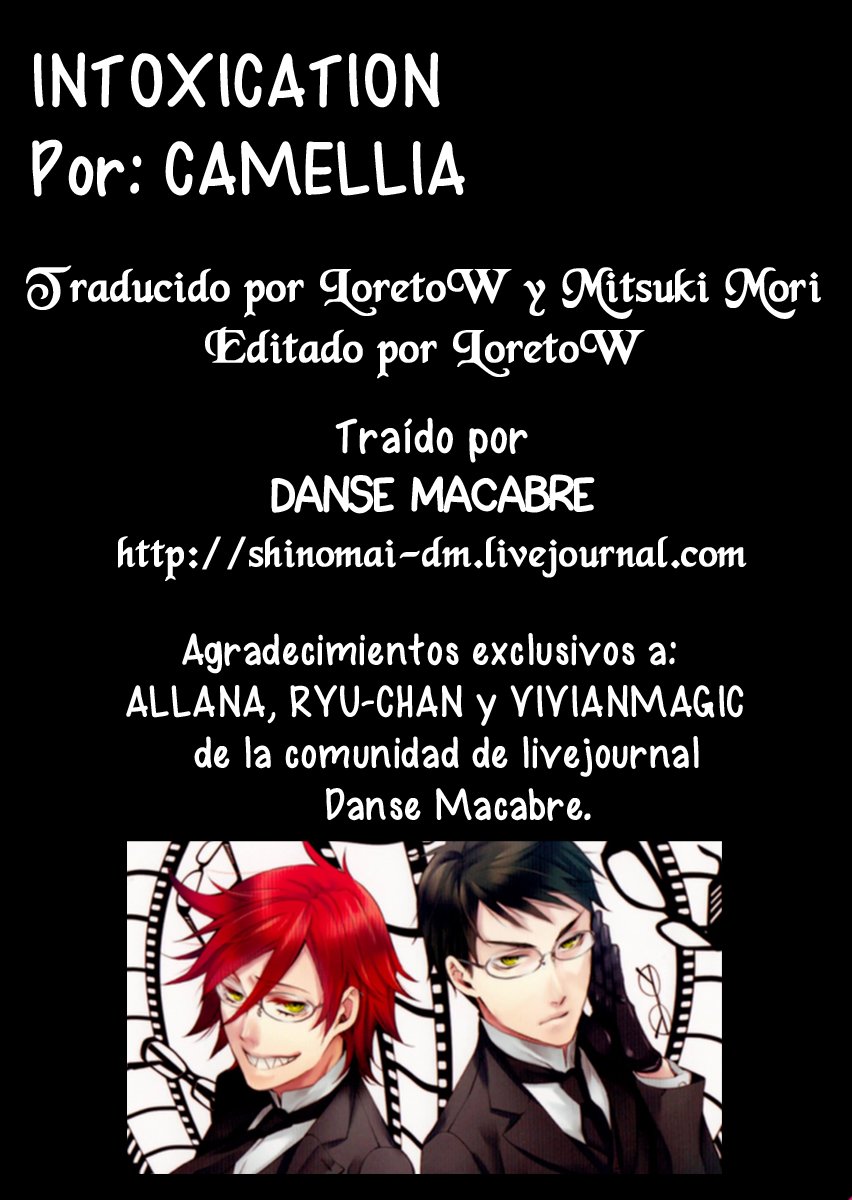 [CAMELLIA] Kuroshitsuji dj – intoxication [Spanish] — 001
