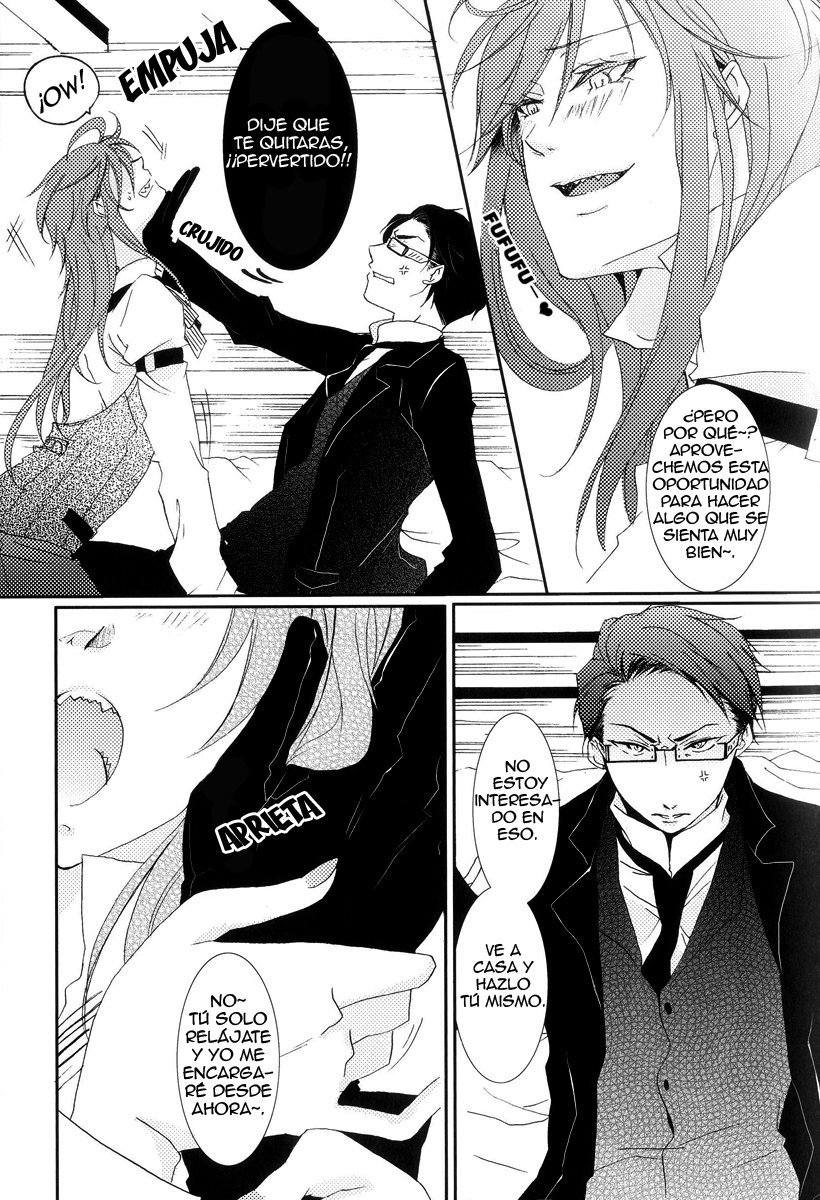 [CAMELLIA] Kuroshitsuji dj – intoxication [Spanish] — 009