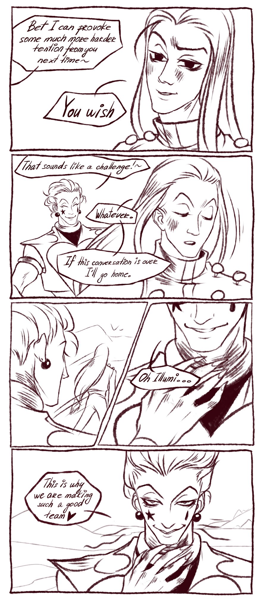 [poor hisoka] Poor Hisoka collection of comic strips – Hunter X Hunter dj [Eng] — 045