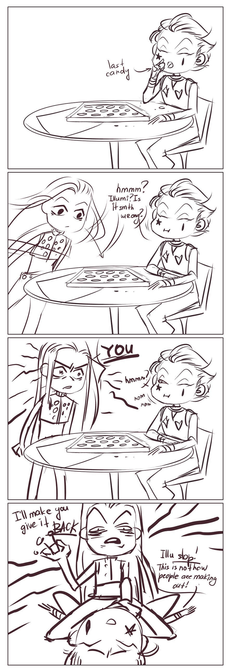 [poor hisoka] Poor Hisoka collection of comic strips – Hunter X Hunter dj [Eng] — 047