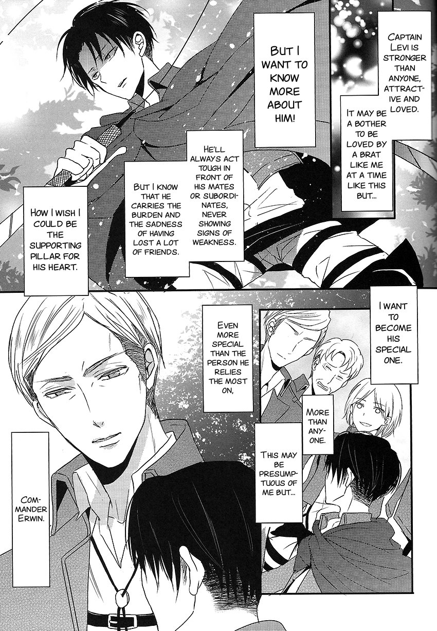 [UNAP! (Maine)] I give heart to you – Shingeki no Kyojin dj [Eng] — 008