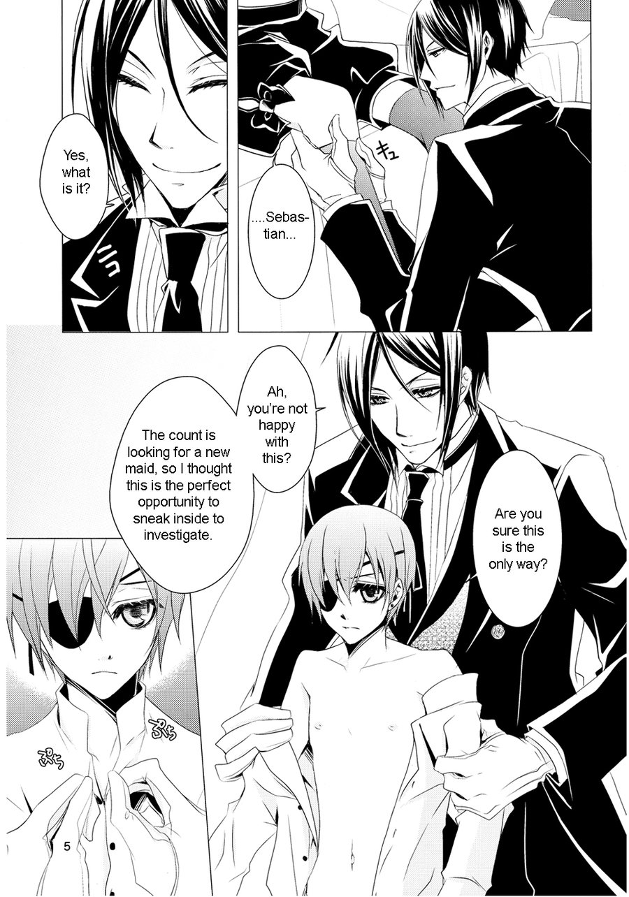 [Utsukiyo (Chiharu)] Shiyounin to Inu – Black Butler dj [Eng] — 005