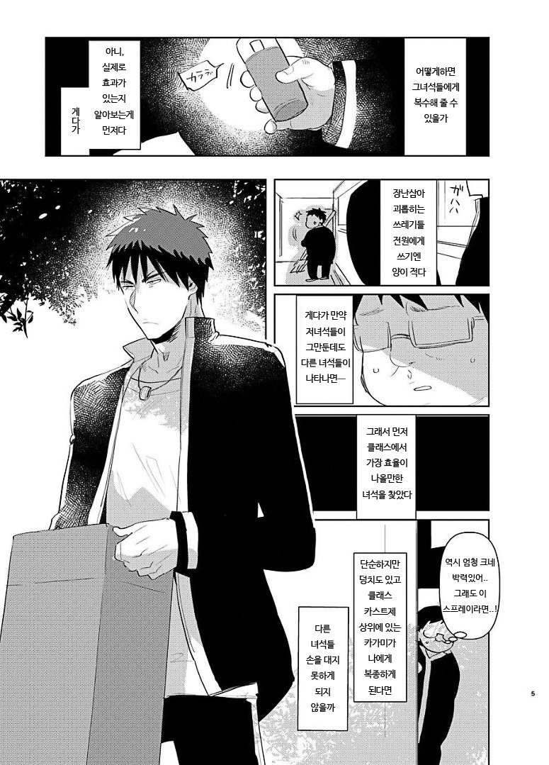 [archea (Sasagawa Nagaru)] saimin eenari namaonnhoru – Kuroko no Basuke dj [kr] — 003