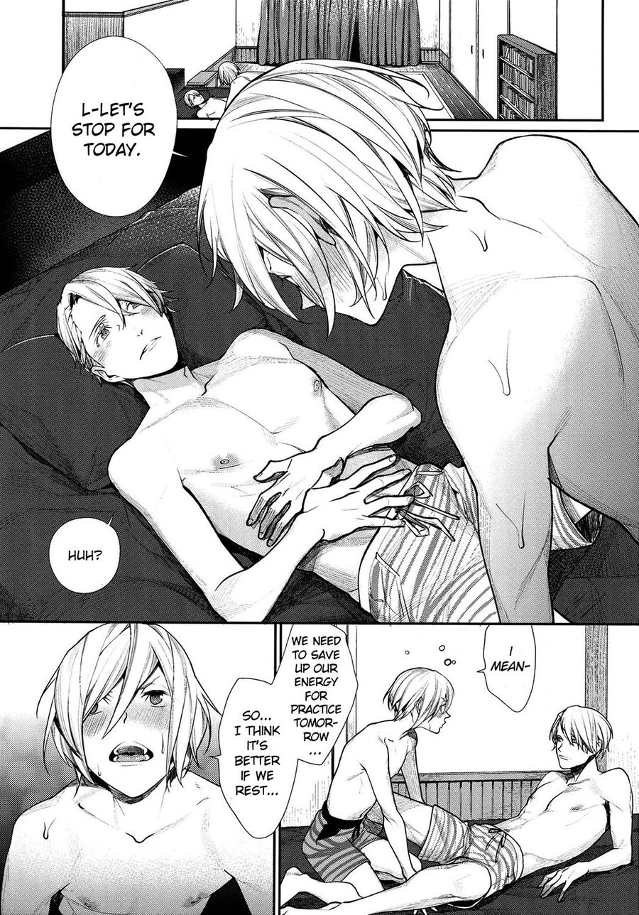 [Yakiniku Teishoku (Megumi)] Kiss no Tsugi – Yuri!!! on ICE dj [Eng] — 001