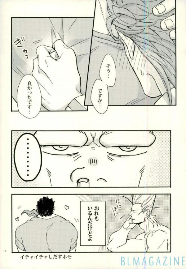 [Kunifusa] A message of love J · P · Polnareff – Jojo dj [JP] — 015