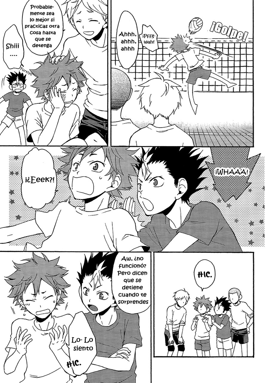 [Q-be (Souji)] Yamerarenai!! – Haikyuu!! dj [Spanish] — 008