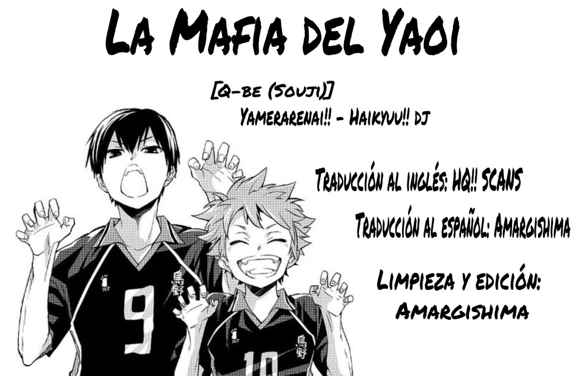 [Q-be (Souji)] Yamerarenai!! – Haikyuu!! dj [Spanish] — 026