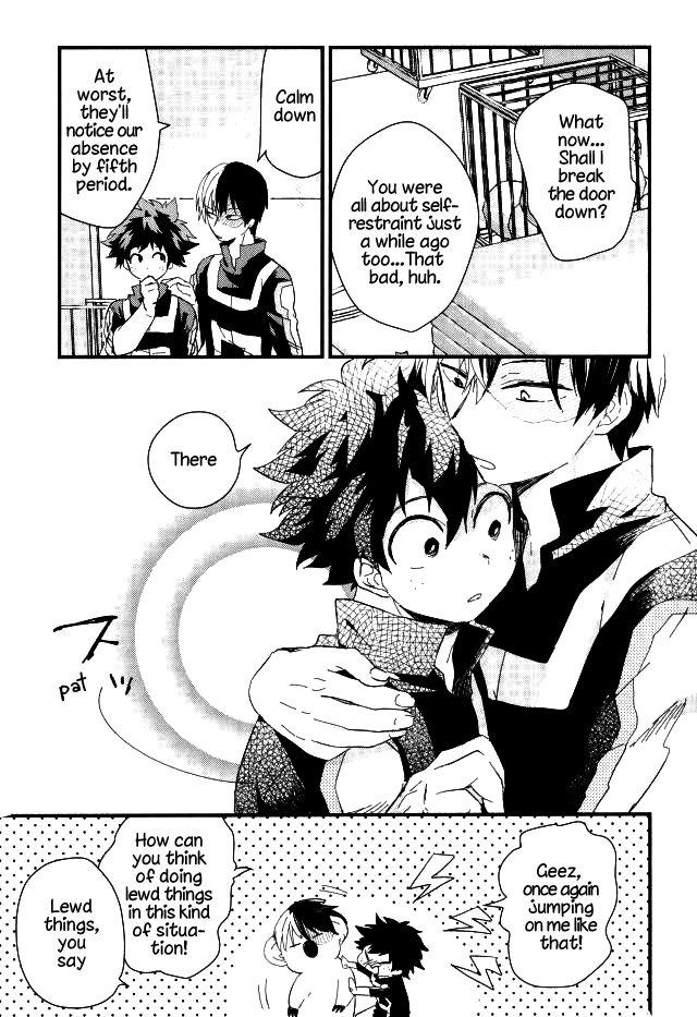 [10Days (Tooka)] Midoriya-kun and Todoroki-kun are XXX-ing in the PE Supply Closet – Boku no Hero Academia dj [Eng] — 011