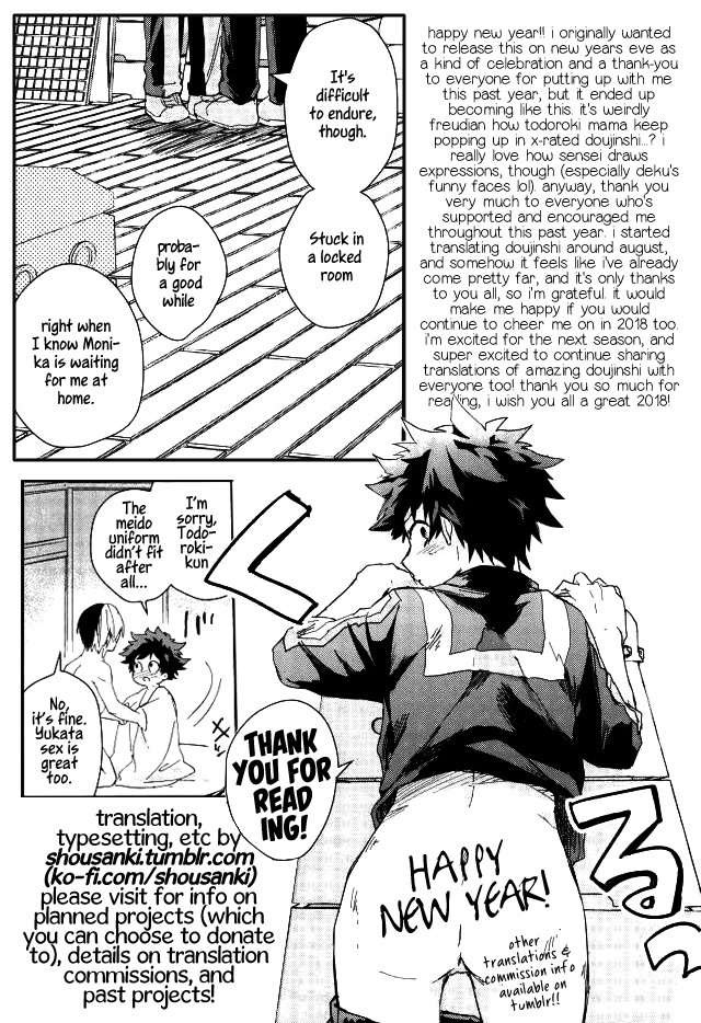 [10Days (Tooka)] Midoriya-kun and Todoroki-kun are XXX-ing in the PE Supply Closet – Boku no Hero Academia dj [Eng] — 029
