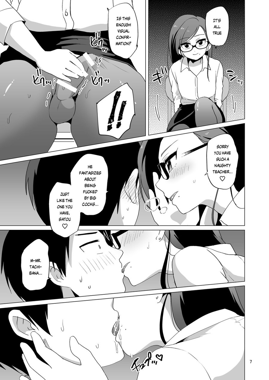[DryR (Urakuso)] Dosukebe Josou Kyoushi | Super-Pervy Crossdressing Teacher [Eng] — 008