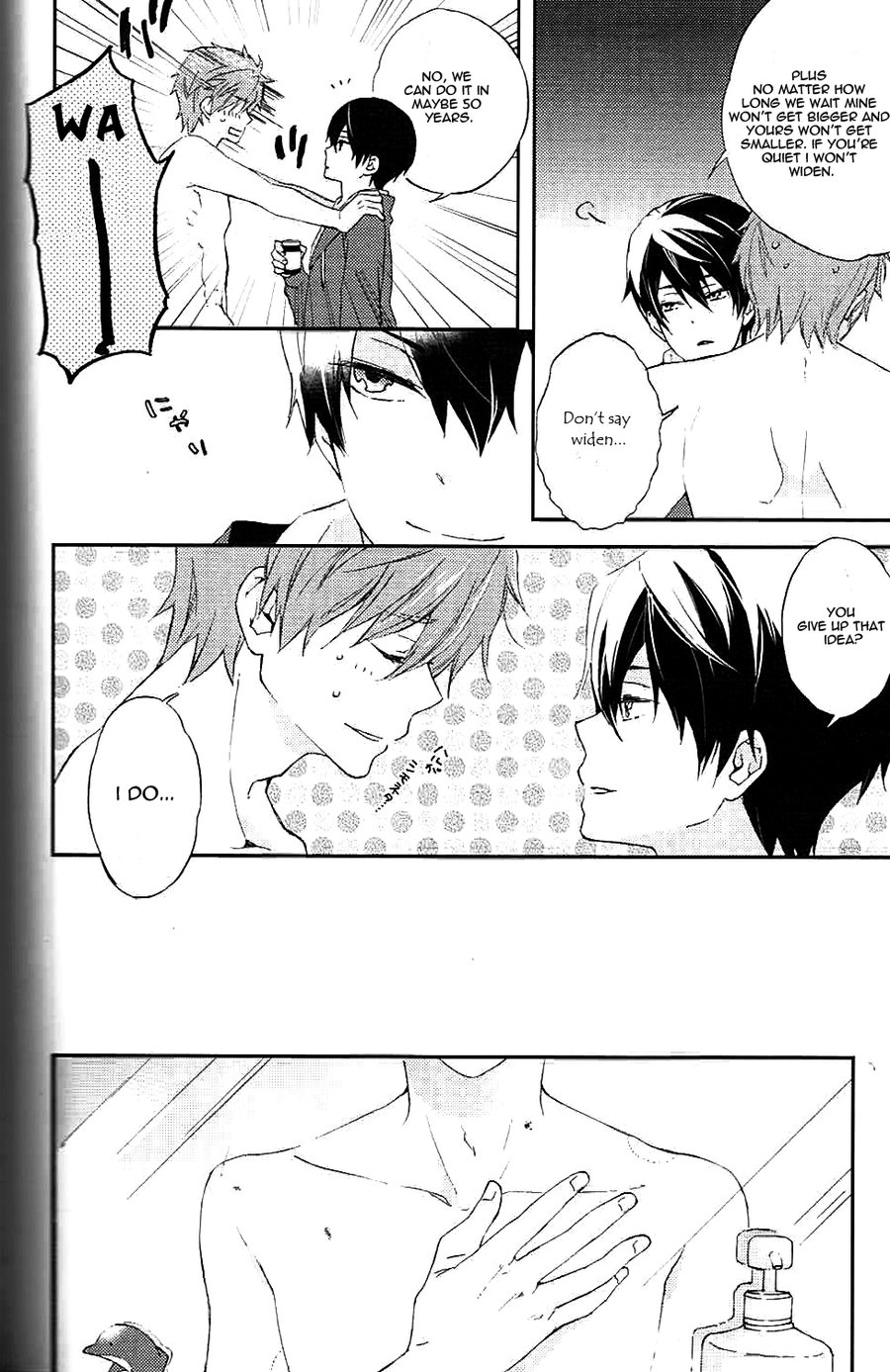 [cartoon-tv (uyu)] Free! dj – Our First XXX [Eng] — 020
