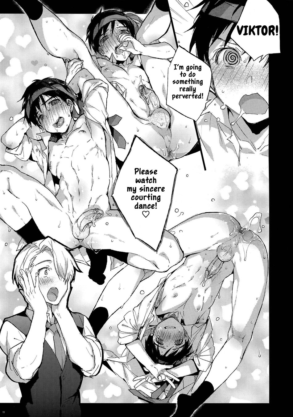 [Booch] Katsuki Yuuri no Chokuchou ni Vodka o Sosogikonde xxx Saseru | Let’s Pour Vodka inside Katsuki Yuuri’s Asshole and XXX Him After – Yuri on Ice dj [Eng] — 012