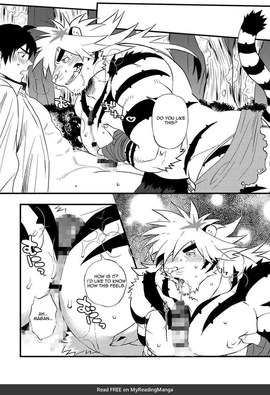 [O-MEGA (Ezaki Papiko)] Takeki Tora wa Mori de Hatsujou Suru – Tokyo Afterschool Summoners dj [Eng] — 008