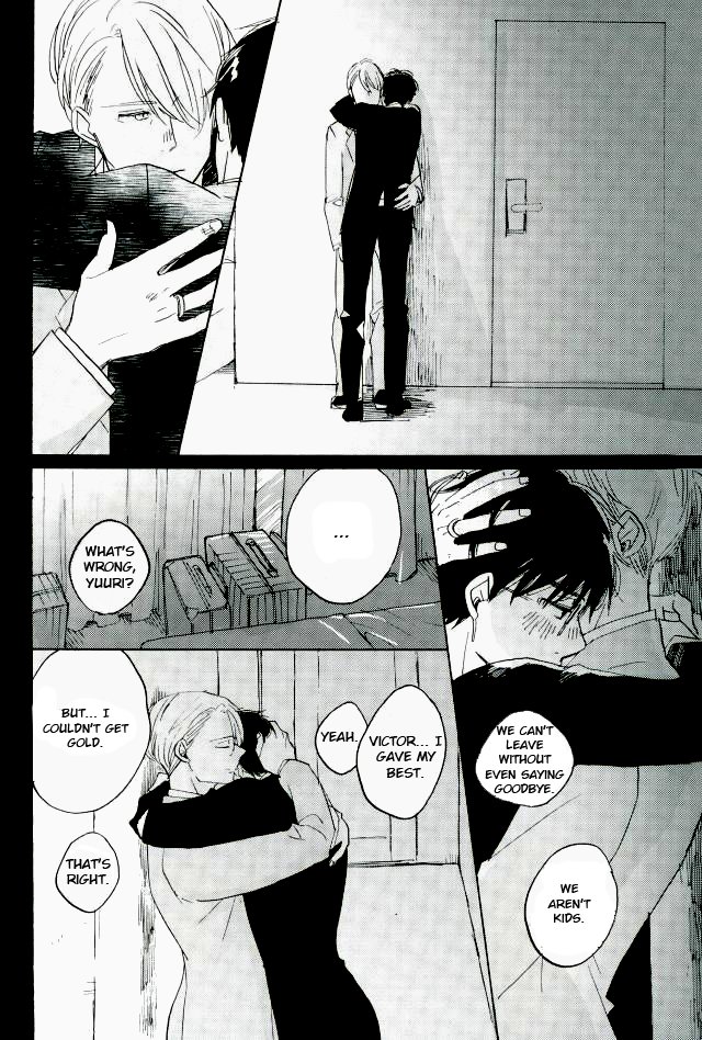 [Yamawarau (kuromamekuro)] Yuri!!! on Ice – Boku kara kimi e no okurimono [Eng] — 010