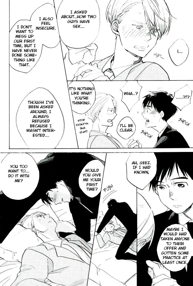 [Yamawarau (kuromamekuro)] Yuri!!! on Ice – Boku kara kimi e no okurimono [Eng] — 016
