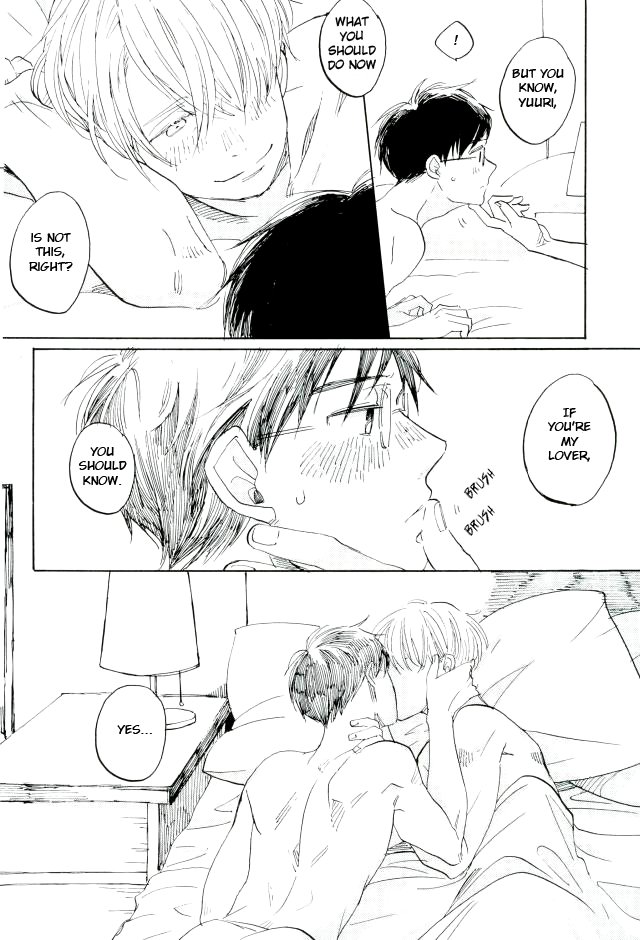 [Yamawarau (kuromamekuro)] Yuri!!! on Ice – Boku kara kimi e no okurimono [Eng] — 036