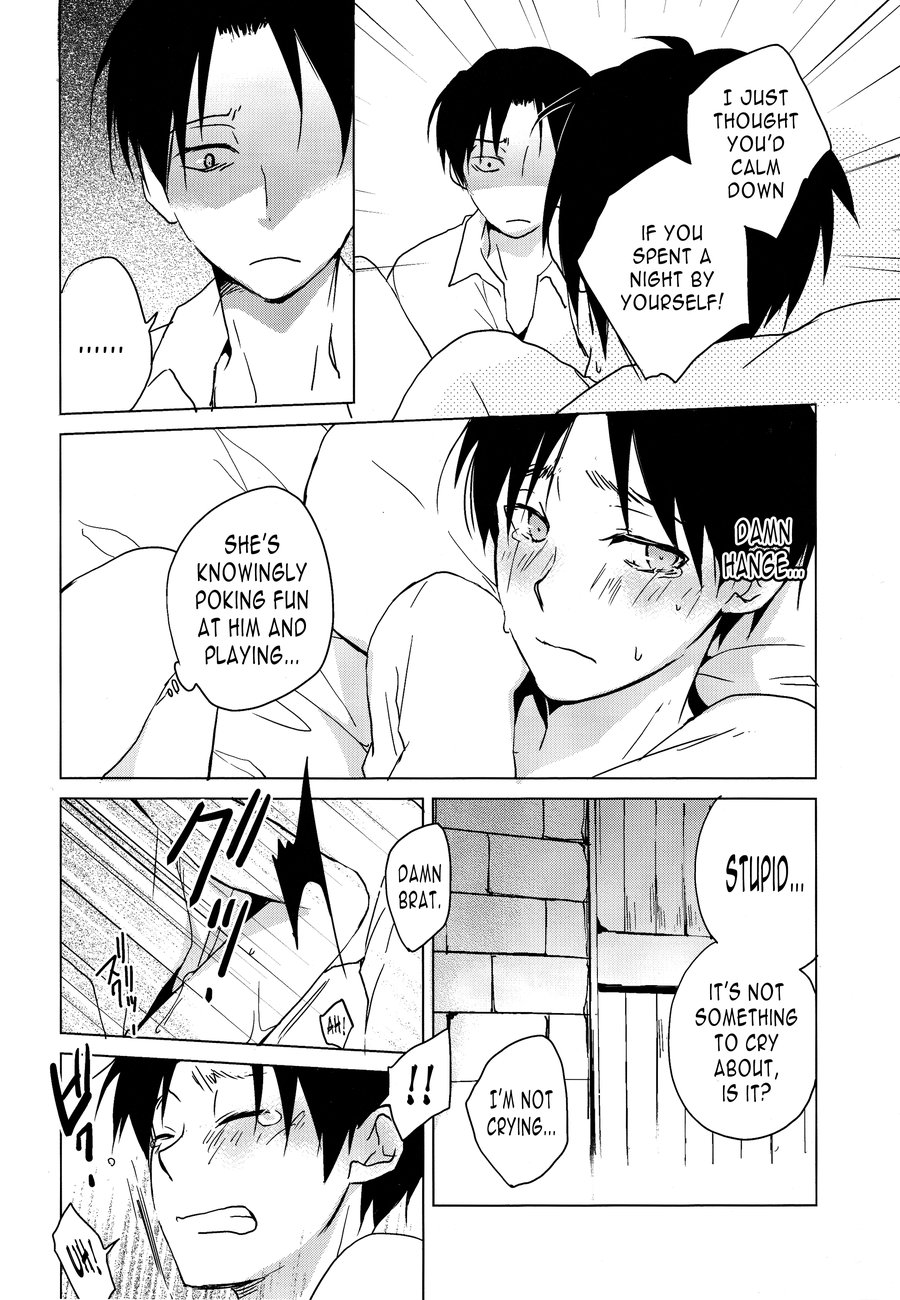 [Yinghua (sinba)] Ore-sama Joushi nimo tamani wa no ga Hitsuyou da – Shingeki no Kyojin dj [Eng] — 013