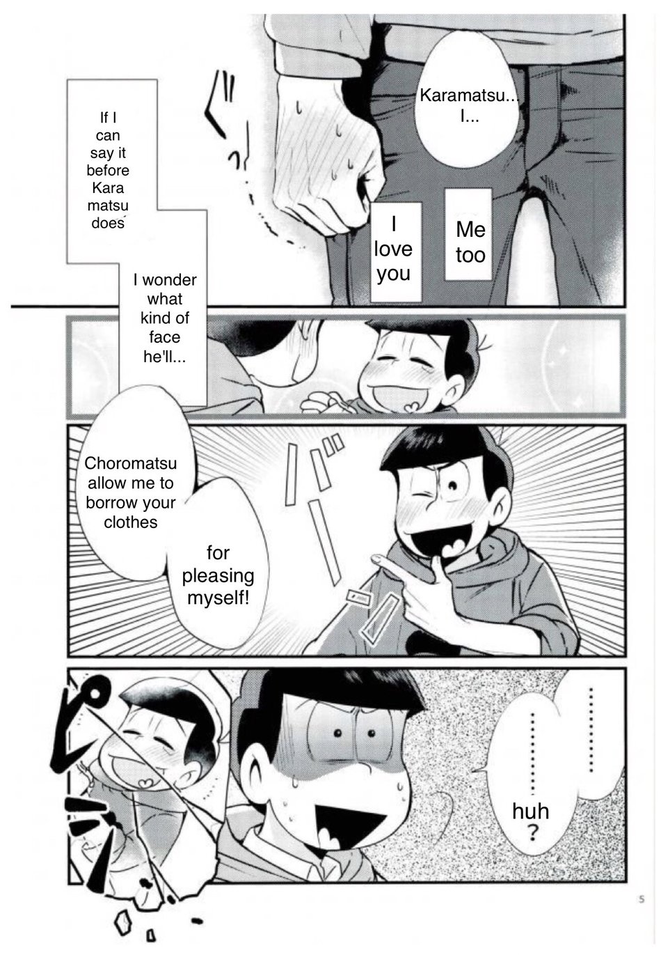 [Youta] Ani ga boku no fuku tsukatte o•in suru nante – Osomatsu-san dj [Eng] — 003