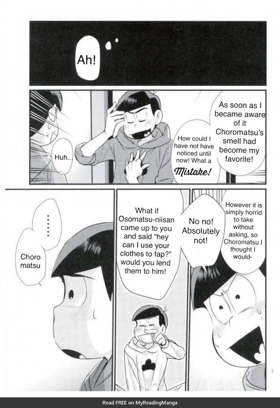 [Youta] Ani ga boku no fuku tsukatte o•in suru nante – Osomatsu-san dj [Eng] — 005