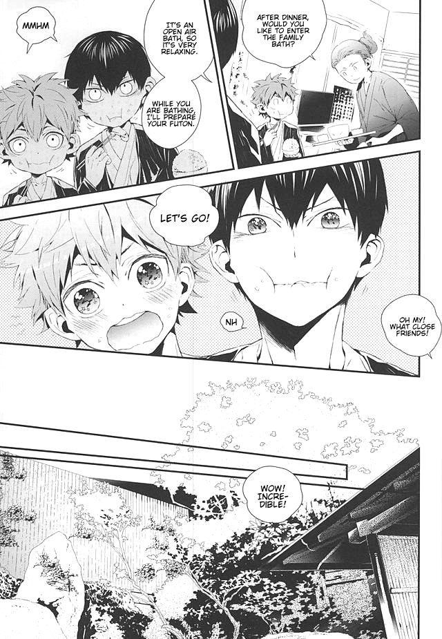 [Akoyagai To Aumale Ebi (Ooki Bonta] KageHi Onsen Yukemuri Ryojou – Haikyuu!! dj [Eng] — 008