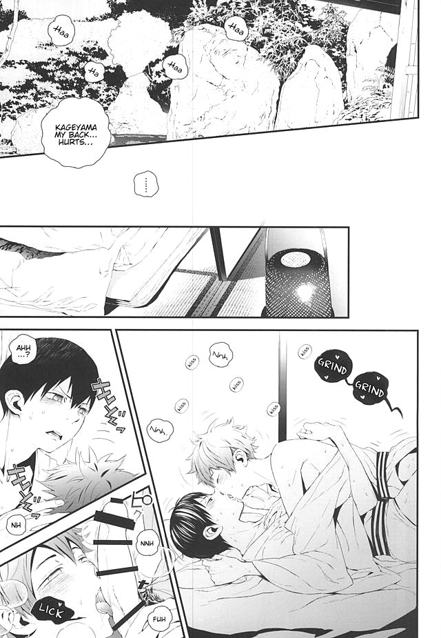 [Akoyagai To Aumale Ebi (Ooki Bonta] KageHi Onsen Yukemuri Ryojou – Haikyuu!! dj [Eng] — 016