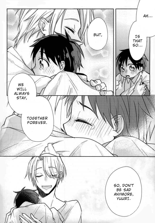 [Mitsuno Hachi (posy)] Watashi no atarashiku dekita ototo wa totemo kawaIdesu! – Yuri on Ice dj [Eng] — 014