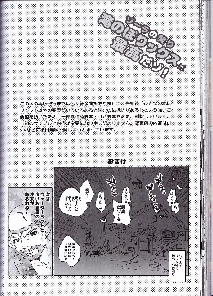 [Sugoi Kin’niku] Zora no Chigiri Taki Nobori Kusu wa Saiko Dazo! – The Legend of Zelda dj [JP] — 076