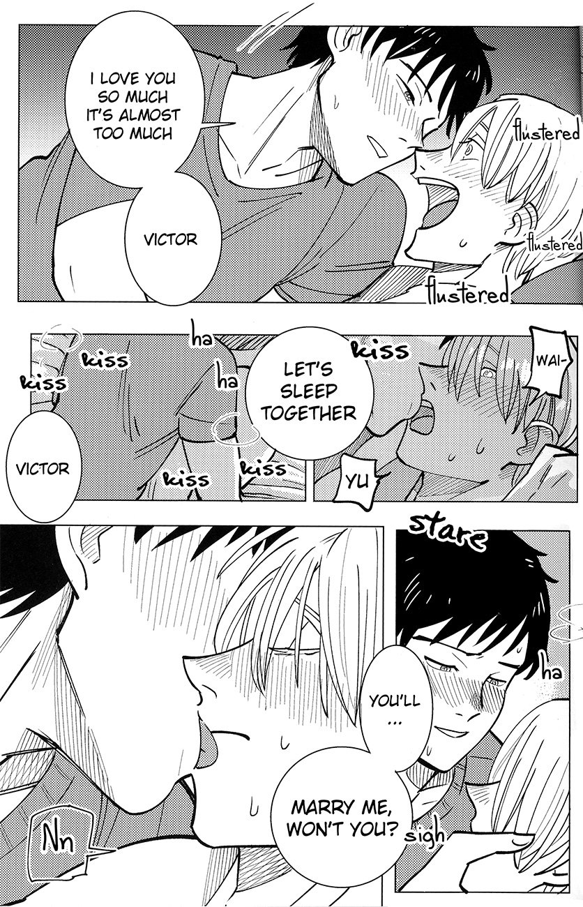[kikainingen] kono hon de hakkai kekkon shimasu!! – Yuri on Ice dj [Eng] — 029