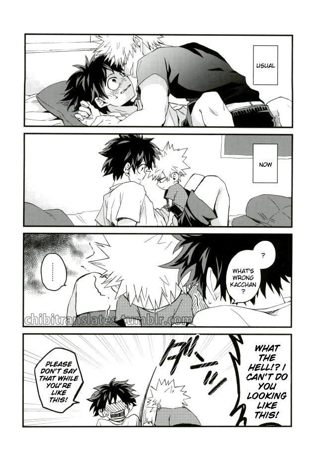 [Multivitamin/ Ichiko] Katchan ga gaiken dake ￮￮ toshi ni natta hon – Boku no Hero Academia dj [Eng] {Chibi} — 009