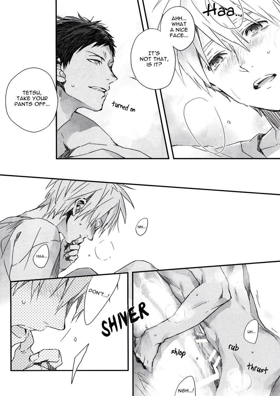 [inumog / Fujino] Kuroko no Basket dj – Aomine-kun ga Tenohira Size ni Narimashite [Eng] — 020