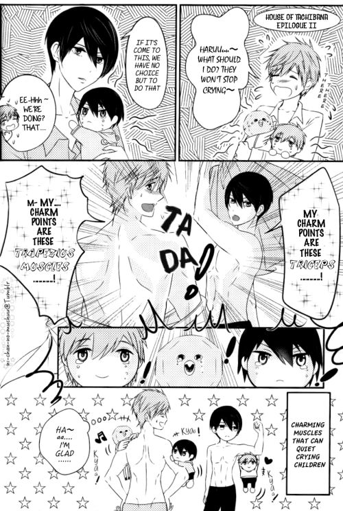 [Kimamaboshi (Romi)] Free! dj – Shiawase! Tachibana Family [Eng] — 024
