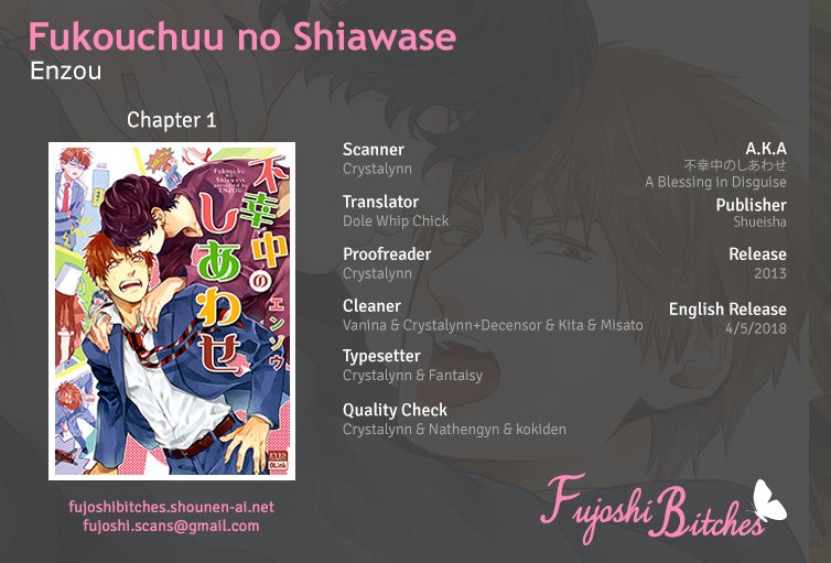 [Enzou] Fukouchuu no Shiawase [Eng] {Fujoshi Bitches} — 001