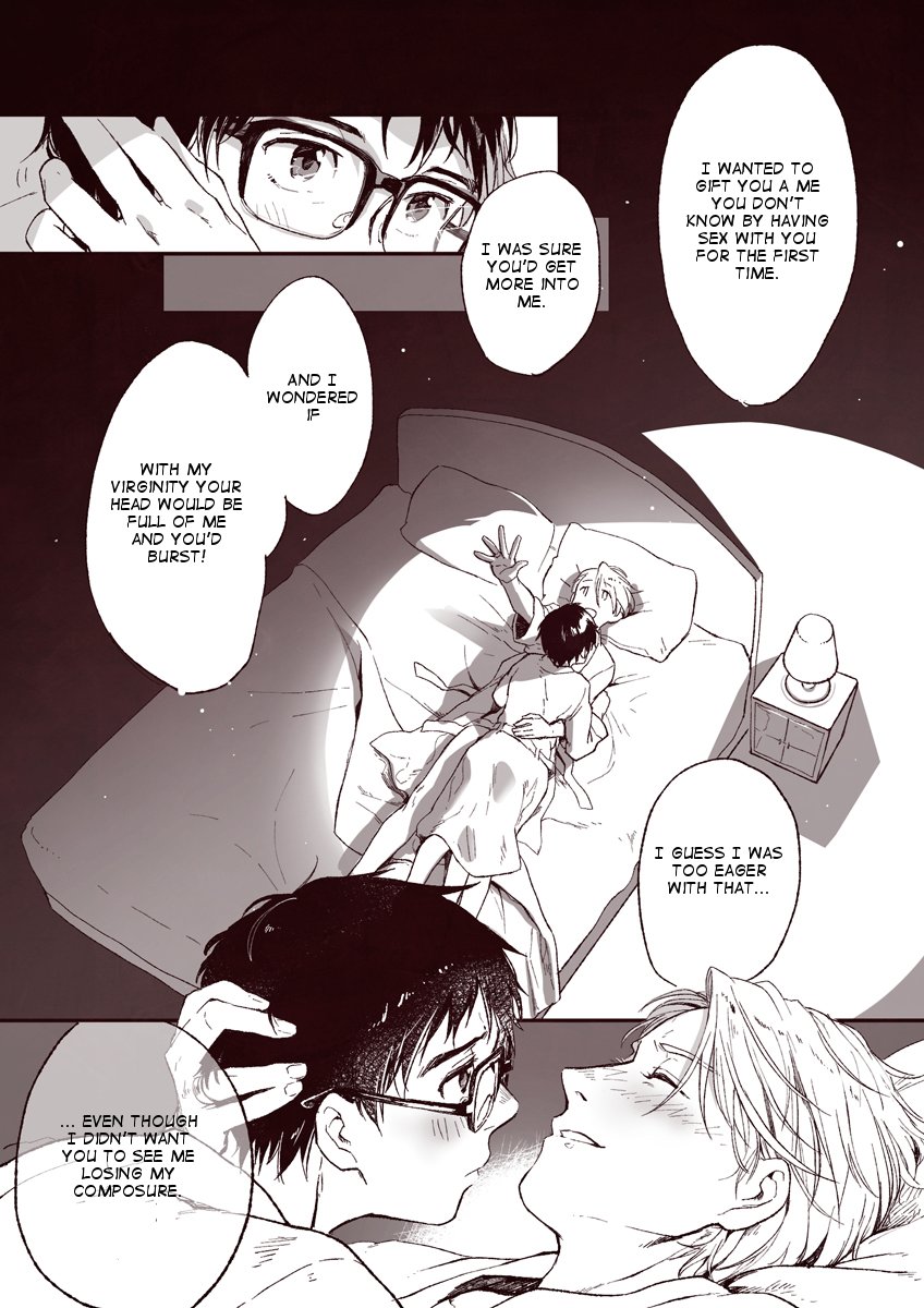 [Junk Head (Nosuri)] A Story of Their First Time – Yuri!!! on ICE dj [Eng] — 040