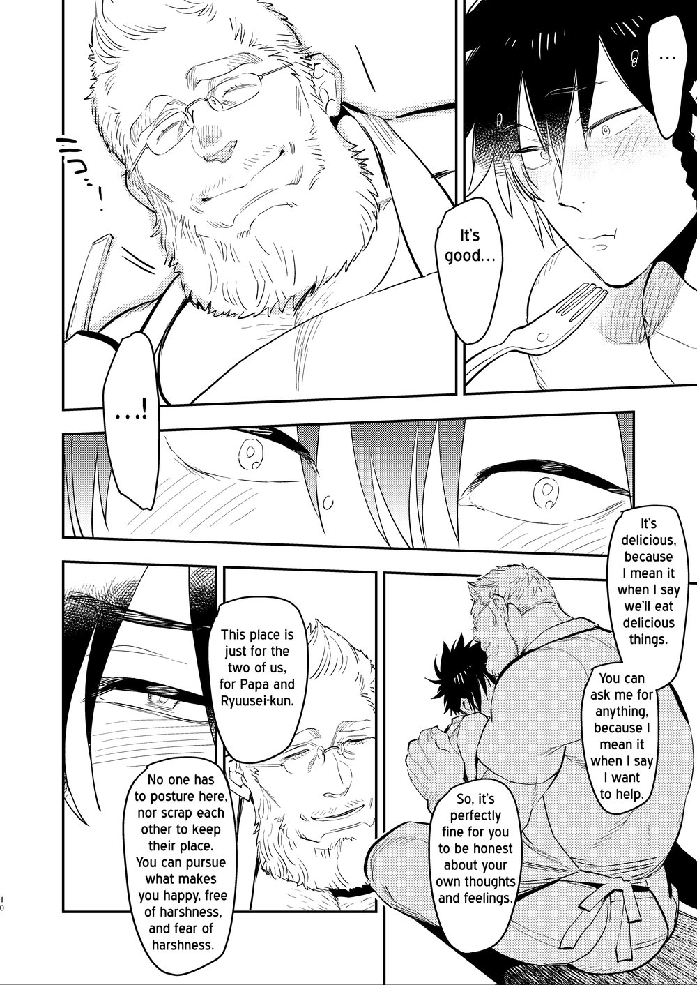[Hoshinagi (Kijima Heigo)] Yankii-kun to Marshmallow Papa [Eng] — 010