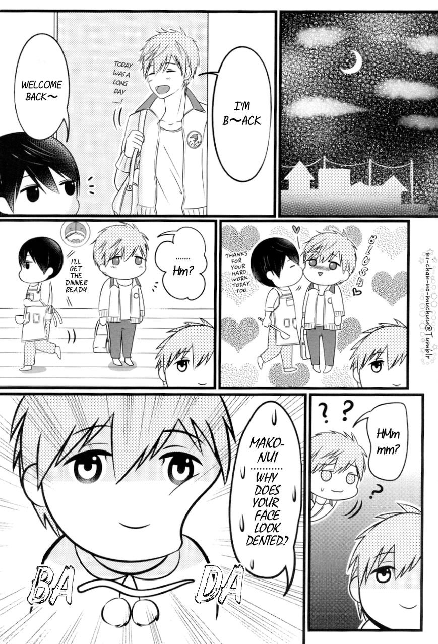 [Kimamaboshi (Romi)] Free! dj – Shiawase! Tachibana Family (part2) [Eng] — 005