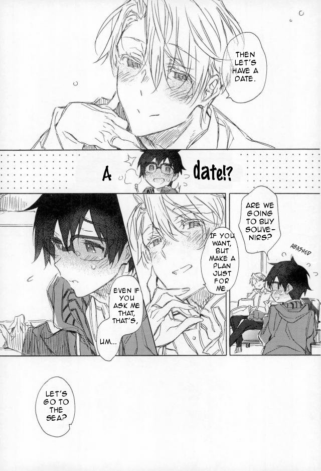 [J.O.C★e.go!! (Kasuga Souichi)] Double Princes – Yuri!!! on ICE dj [Eng] — 005