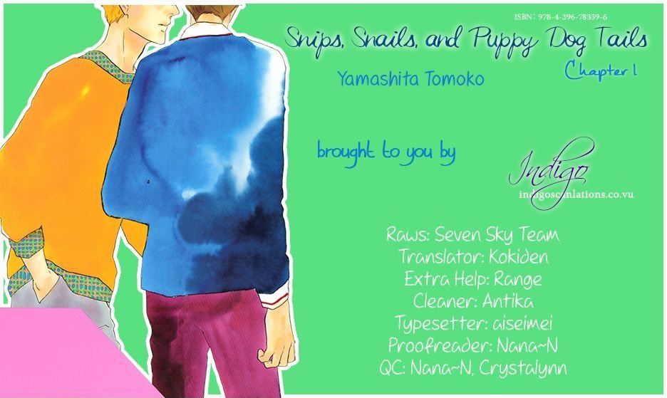 [YAMASHITA Tomoko] Snip, Snail & Dog Tail [Eng] — 001