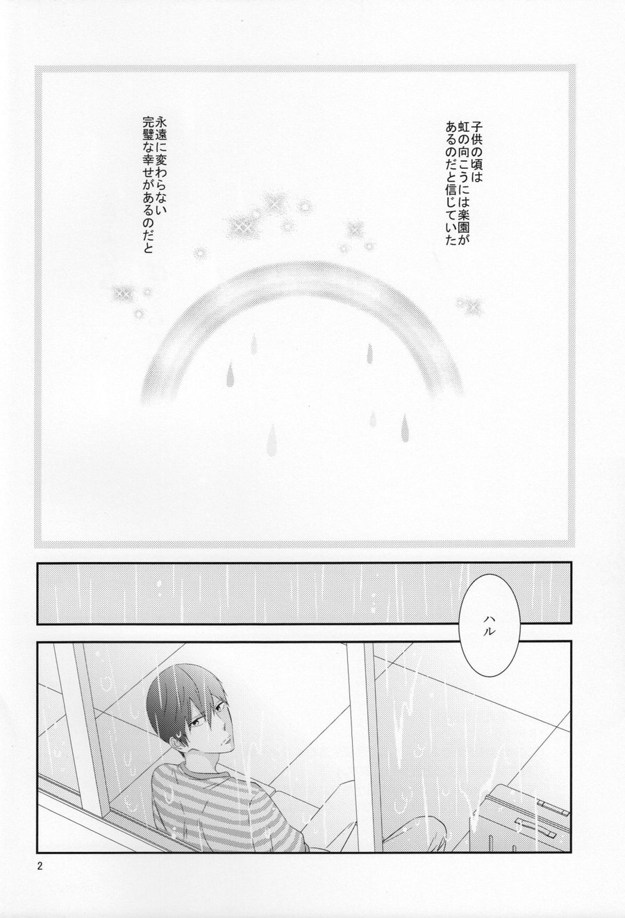 [NANOKA (Miura)] Free! dj – Sayonara, Bokura no Hatsukoi [JP] — 003
