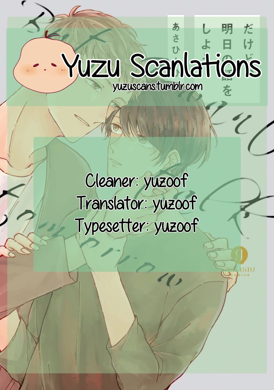 [Asahi Yohi] Dakedo, Ashita no Hanashi o Shiyou [Eng] — 166