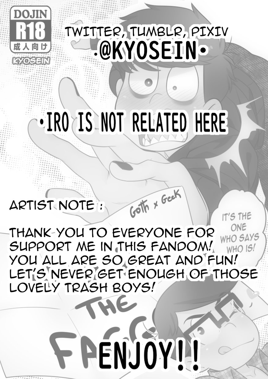 [Kyosein] Whos the Fag•••! – Osomatsu-san dj [Eng] — 001