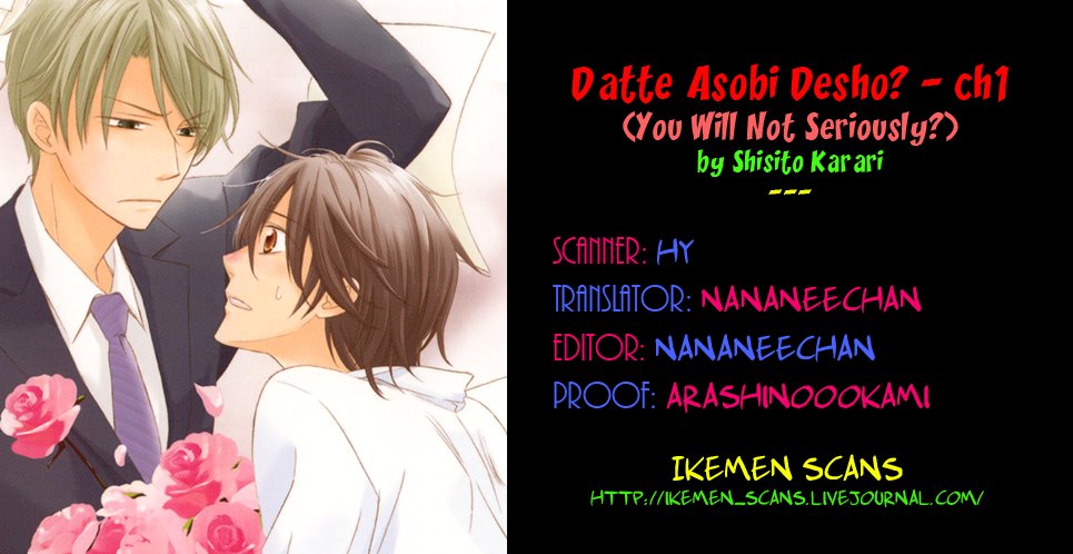 [SHISITO Karari] Datte Asobi Desho? [Eng] — 002