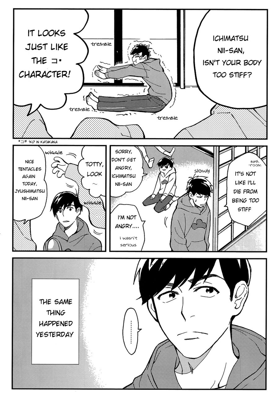 [BUG (Hanbagu daisuki)] Onichan massaji – Osomatsu-san dj [Eng] — 003