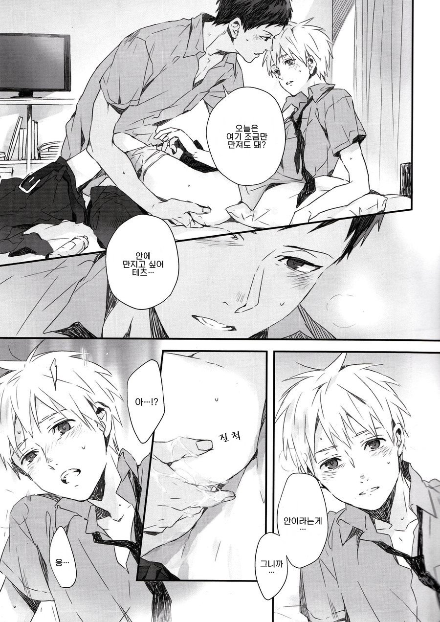 [inumog/ Fujino] Kuroko no Basket dj – Kimi to Issho no Kimochii [kr] — 009