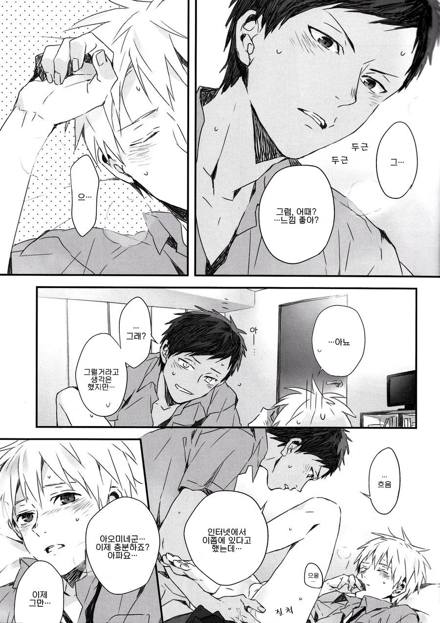 [inumog/ Fujino] Kuroko no Basket dj – Kimi to Issho no Kimochii [kr] — 011