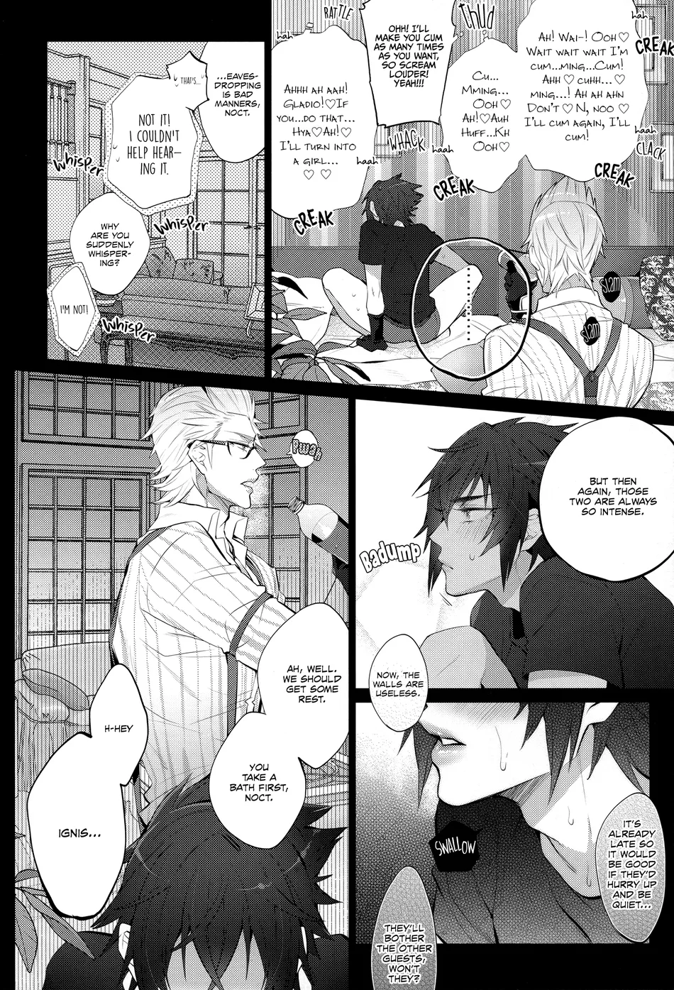 [Inukare (Inuyashiki)] Final Fantasy XV dj – Tonari no Shibafu wa Lookin’ Good!! [Eng] — 014