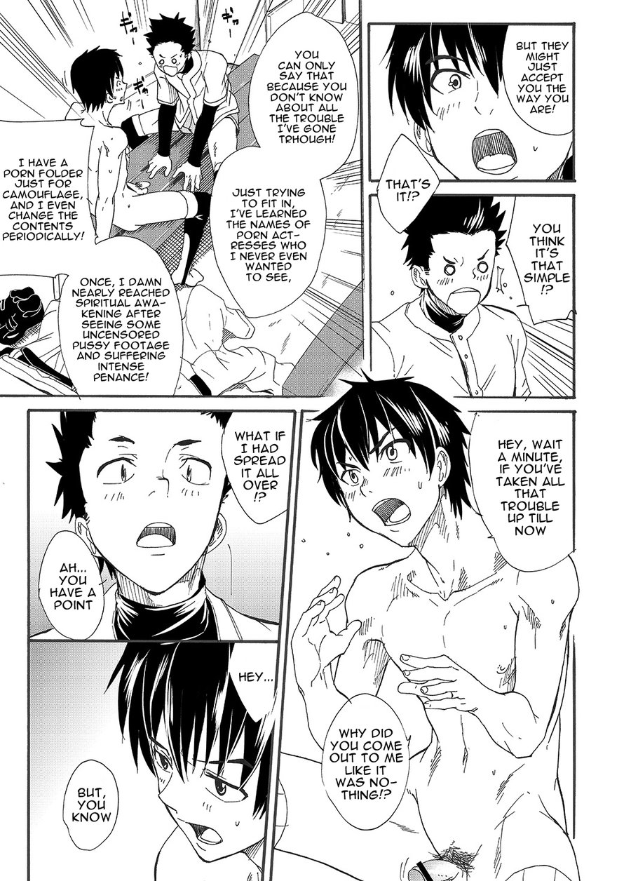 [Eichi Jijou (Takamiya)] Kousai Sengen -Okuchi no Koibito- | The Oral Declaration of Friendship -A Lover with a Mouth- [Eng] — 038