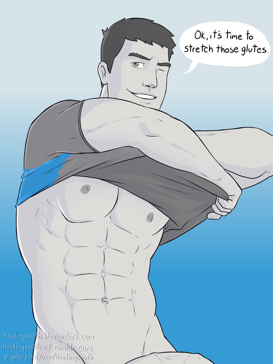 [HeadingSouth Art] Wii Fit Trainer x Little Mac — 003