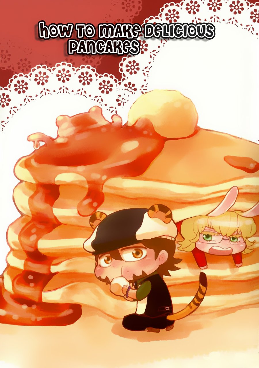 [Haruo] How to make delicious pancakes – Tiger & Bunny dj [Eng] — 001